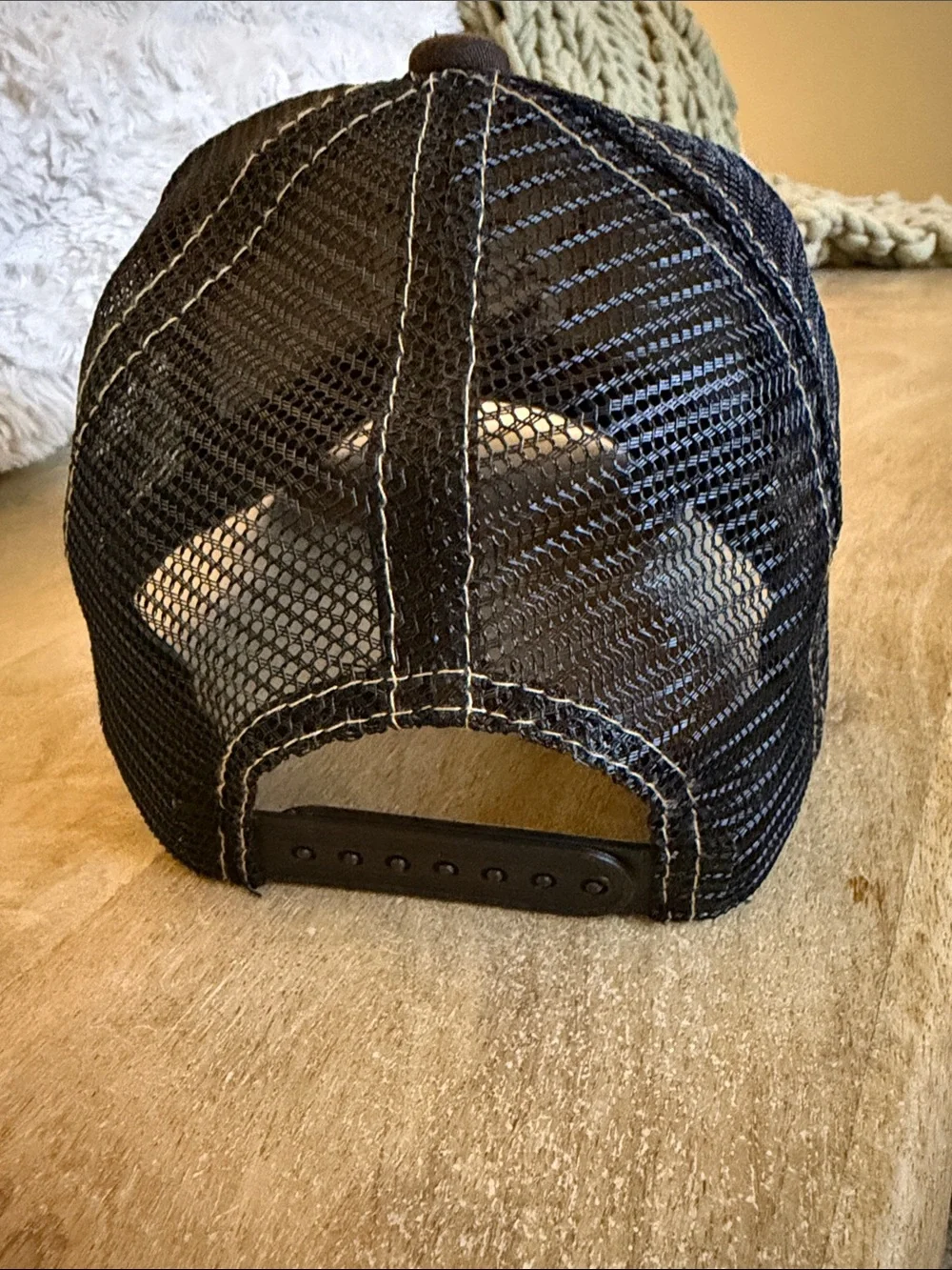 Mickey Mouse Trucker Hat - Blue and Brown